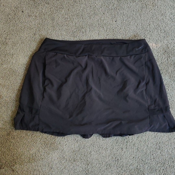 Charcoal Black Nike Tennis Skirt - Picture 1 of 6